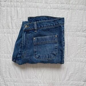 vintage y2k Jordache midrise patch pocket bootcut jeans cotton country boho
